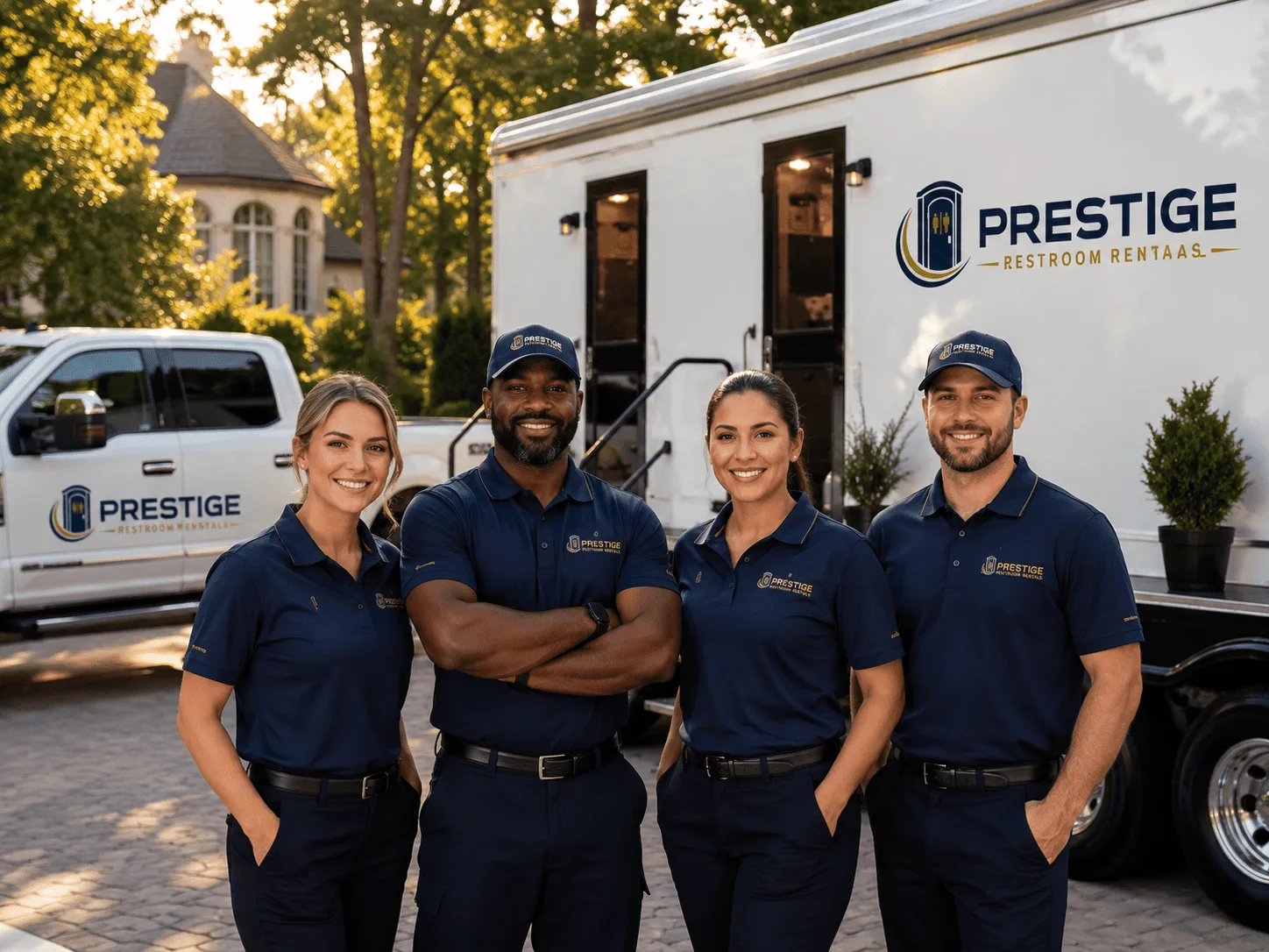 Trusted Luxury Portable Restrooms company in Bruce, MS
